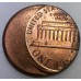 UNITED STATES OF AMERICA . UNDATED . ONE 1 CENT COIN . ERROR . 20% MIS-STRIKE